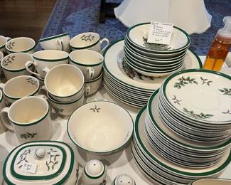 #191	Spode Christmas China - 48 pc Christmas Tree China	 $160.00 
