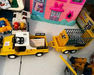 #110	Playmobil Truck & Trailer	 $30.00 
