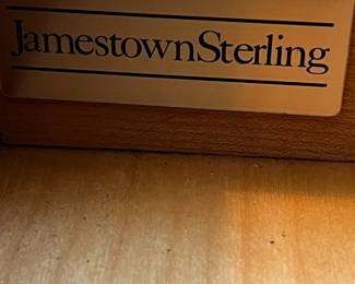 #79	Jamestown Sterling Small Desk w/7 drawers and flip-down Desk w/cubbies- 34x18-24x39T	 $75.00 
