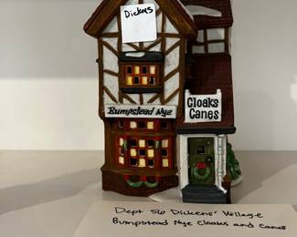 #238	Dept 56 Dickens village Bumpstead NYE Clark Candies	 $20.00 
