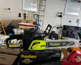 #129	Poulin Chainsaw - 14"	 $55.00 
