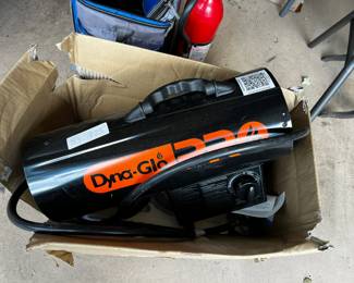 #117	Dyna-Pro Torpedo Gas Heater	 $25.00 
