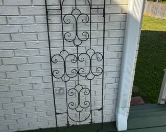 #199	Black Metal Plant Stand - 62x18	 $30.00 
