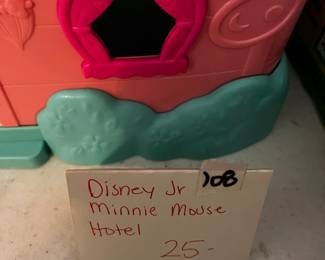 #108	Disney Jr. Minnie Mouse Hotel	 $25.00 

