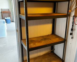 #130	Metal 5 Shelf Shelving Unit - 36x18x72	 $75.00 
