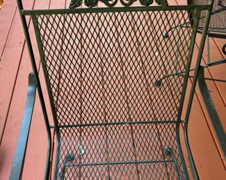 Wrought Iron outdoor furniture