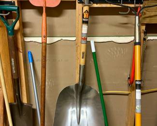 Variety of Yard Tools