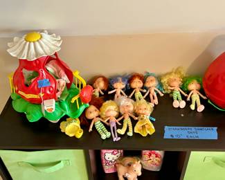 Vintage Strawberry Shortcake Toys