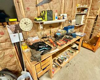 Workshop with large variety of tools!