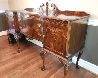 Antique mahogany sideboard