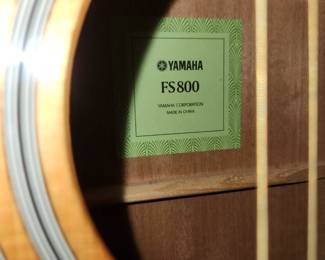 Yamaha FS800 acoustic guitar