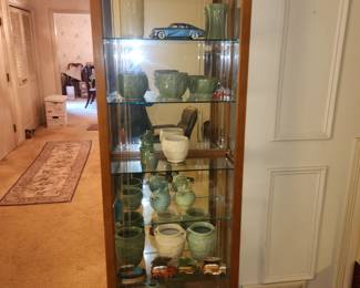 Qty 2 curio cabinets