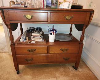 Pennsylvania House drop leaf server