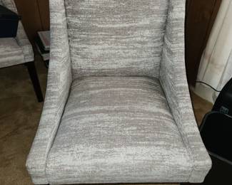 Qty 2 gray chairs