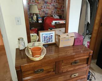 Bassett chest and mirror