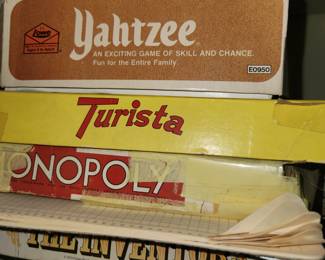 Vintage boardgames