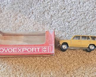 1976 USSR (1:43 Die Cast) Lada 2102 A II, Color Ochra With Box.