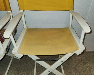 Qty 3 director's chairs
