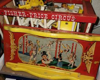 Vintage Fisher Price Circus Set