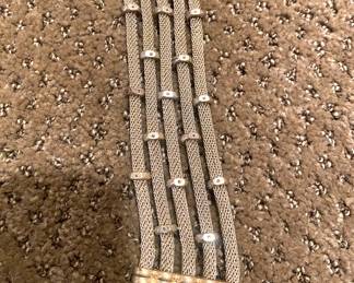 Vintage mesh bracelet