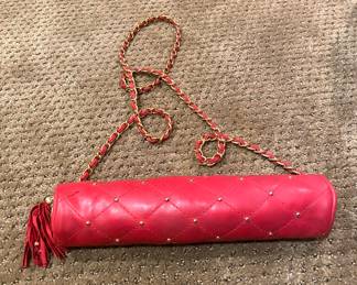 Ladies umbrella in  shoulder case 