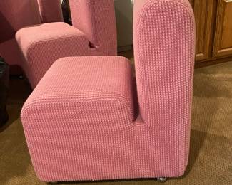 Paul Evans/set of six dining chairs 1982