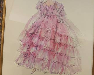 Signed Robert Best numbered Barbie print