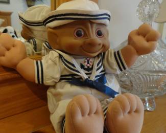 Vintage 1991 Troll Cabbage Patch Sailor