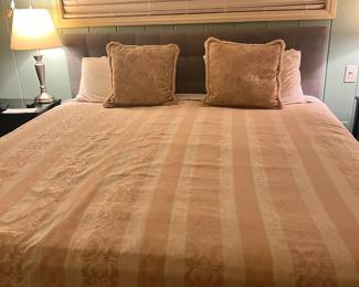 King Bed with mattress and head-board $200