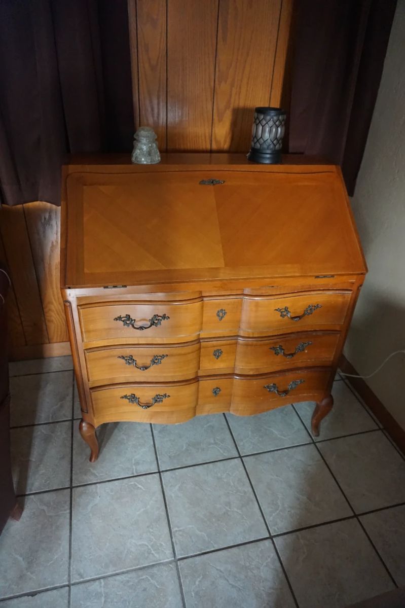 drop leaf secretary