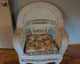 wicker chair
