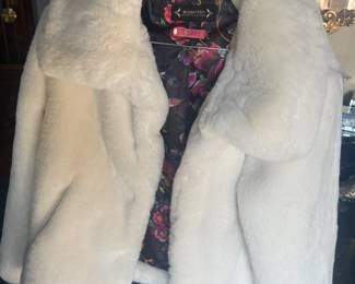 Faux fur jacket