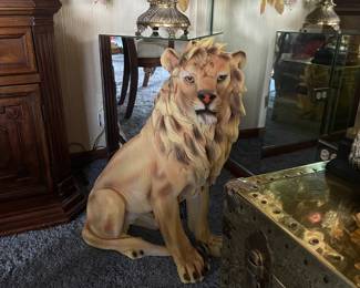 resin lion