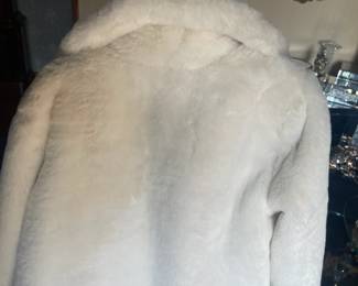 Faux fur jacket