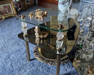Hollywood regency style table