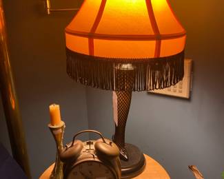 A Christmas Story Leg Lamp