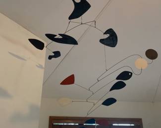 Calder style mobile