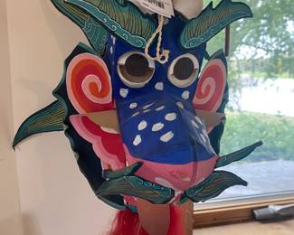 Paper dragon mask