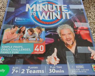 Minute to win it