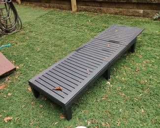 There are (2) outdoor lounges