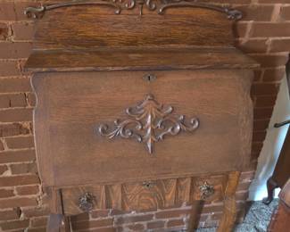 Vintage secretary desk