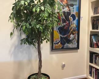 Artificial tree, Sasson original painting