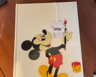 The Art of Walt Disney 1973 Book