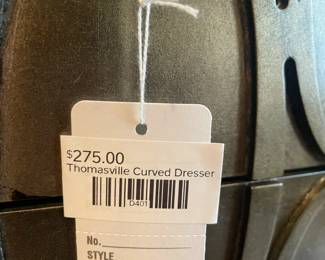 Thomasville Curved Dresser
