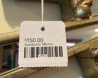 Sunburst mirror