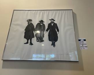 Sophie Fordon limited edition lithograph framed