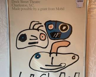 Joan Miro 1981 La Claca Poster