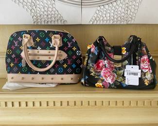 Brahmin Floral Elisa Handbag