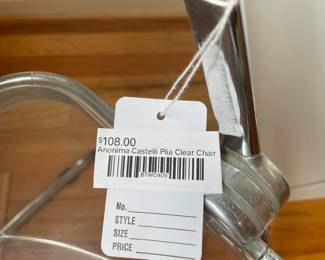 Anonima Castelli Plia Clear Chair