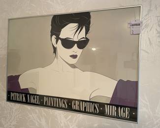Patrick Nagel Sunglasses Poster 1983